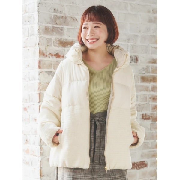 リジェイ＆スプル（Re−J&SUPURE）/クラシカルツイードダウンジャケット