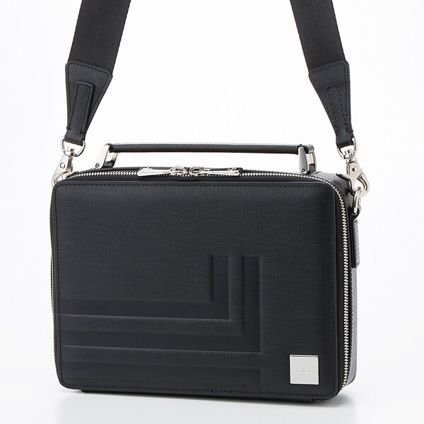 LANVIN en Bleu / ランバン オン ブルー バイカラーレイヤードニット LANVIN en Bleu(ランバン オン ブルー)｜プティフリルトートバッグ