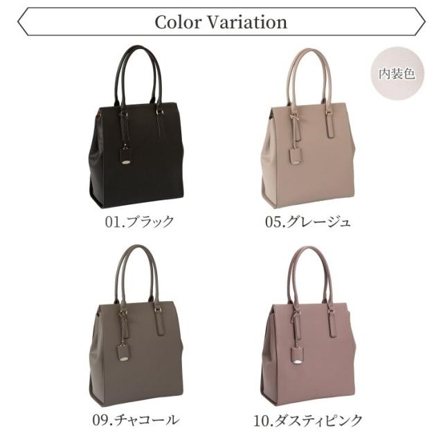 ジュエルナ ローズ（Jewelna Rose）/トートバッグ 13．3インチPC A4収納可能 通勤 お仕事 大人可愛い OLバッグエト 縦_6