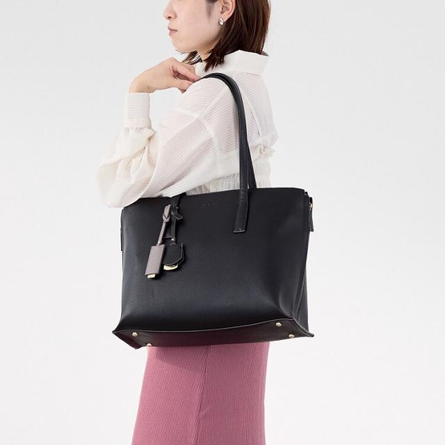 ジュエルナ ローズ（Jewelna Rose）/トートバッグ A4収納可能 13．3インチPC 通勤 お仕事 大人可愛い OLバッグセレム 横