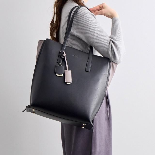 ジュエルナ ローズ（Jewelna Rose）/トートバッグ A4収納可能 13．3インチPC 通勤 お仕事 大人可愛い OLバッグセレム 縦