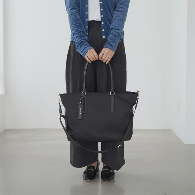 ジュエルナ ローズ（Jewelna Rose）/トートバッグ ショルダーバッグ 2way 軽い ナイロン A4収納可 グレタ_14