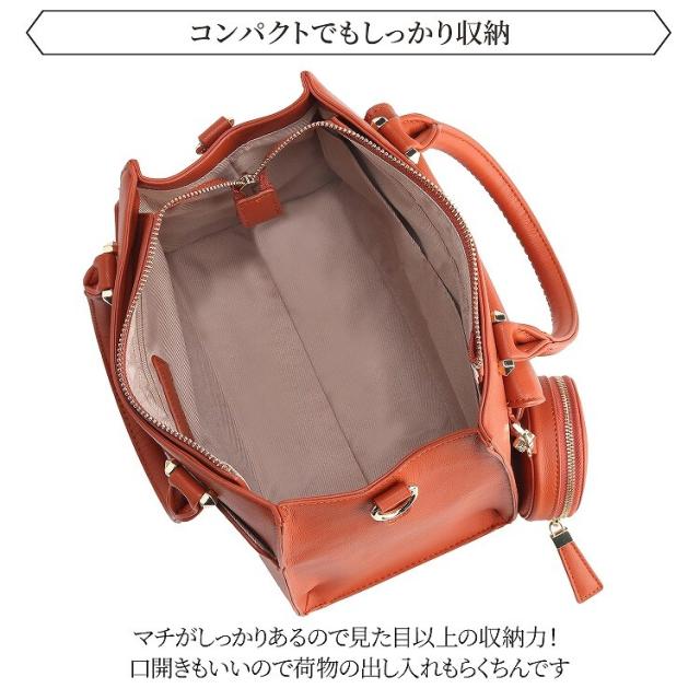 ジュエルナ ローズ（Jewelna Rose）/ハンドバッグ ショルダーバッグ 2WAY ポーチ付き ヴィクシー ジュエルナローズ_9