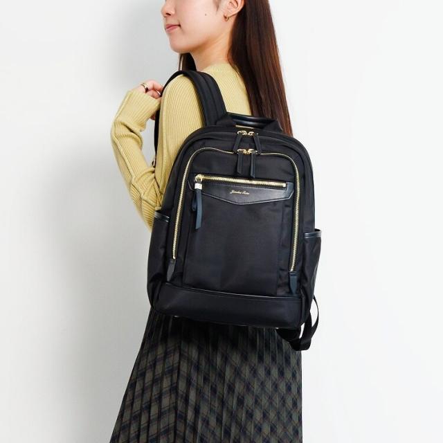 【NEW】ジュエルナ ローズ（Jewelna Rose）/リュック 夏 通勤 通学 背面メッシュ A4 13．3インチPC収納 リラ 16361