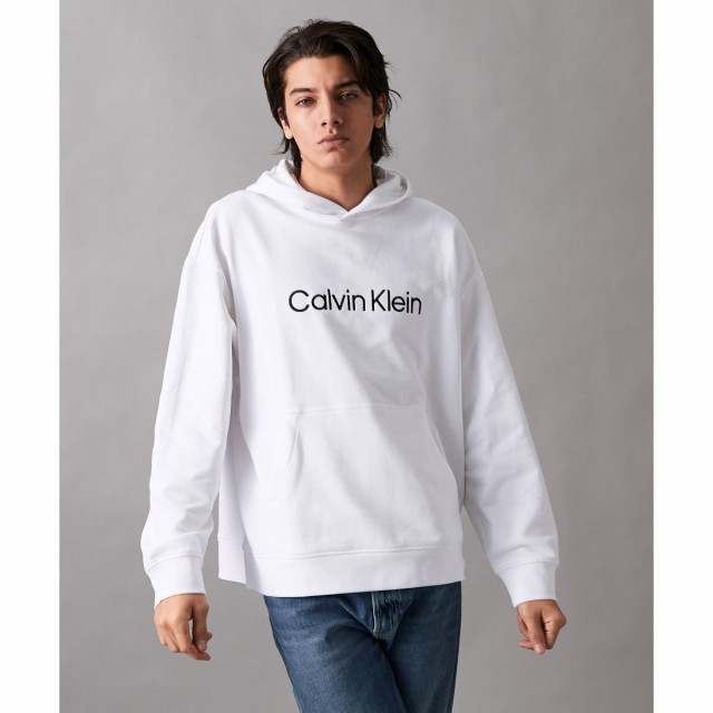 【XL】CALVIN KLEIN カルバンクライン パーカー リラックスロゴ