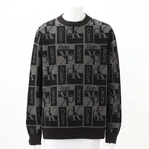 NEW】カルバン・クライン（Calvin Klein）/オールオーバーロゴセーター