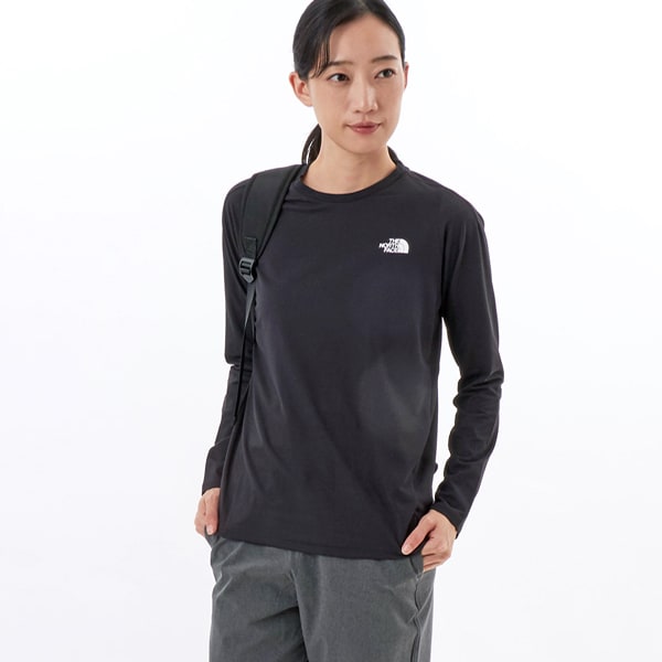 ザ・ノース・フェイス（THE NORTH FACE）/【ザ・ノース・フェイス】ロングスリーブフラッシュドライアクションクルー（レディース）