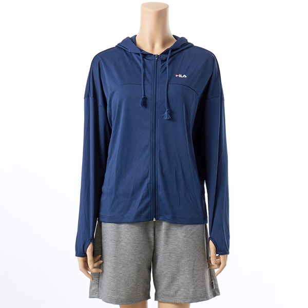 フィラ（FILA）/FILA　無地パーカー付き水着4点セット