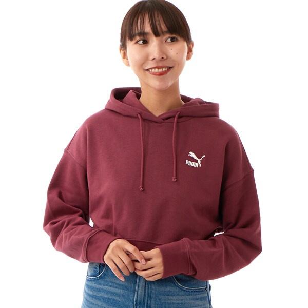 プーマ（PUMA）/PUMA/プーマ/CLASSICS クロップド フーディー TR 5,280円