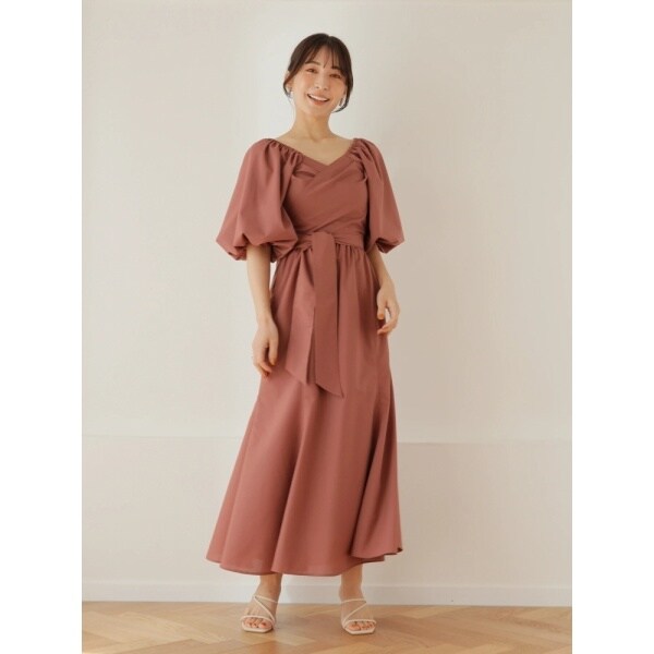 レディメイド（LADYMADE）/リボンカシュクール2WAYワンピース