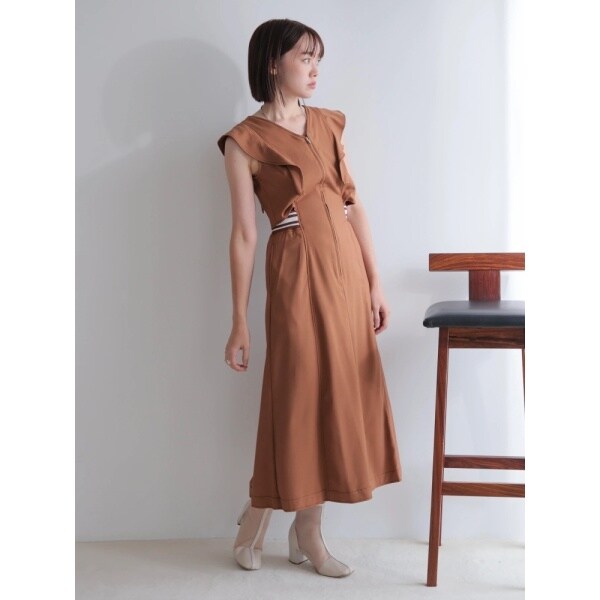 レディメイド（LADYMADE）/バックリブウエストワンピース