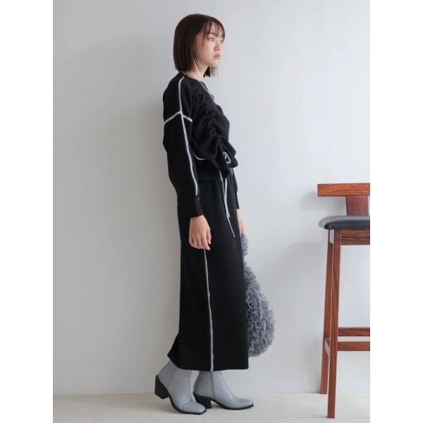 レディメイド（LADYMADE）/バイカラードロストニットセットアップ_13