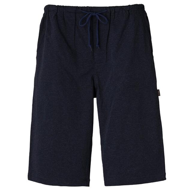 アムール/[紳士] 杢天竺 ニット 無地 リラックス ハーフ パンツ【DAKS】