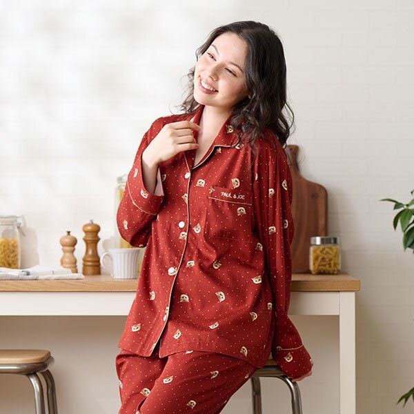 ポール＆ジョー パリス（PAUL&JOE PARIS）/ヌネットとドット サテンパジャマ