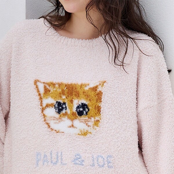 ポール＆ジョー パリス（PAUL&JOE PARIS）/【メンズ】ふわふわヌネット　メランジモールヤーンジャカード　プルオーバー NEW】ポール＆ジョー パリス（PAUL&JOE PARIS）/ふわふわヌネット