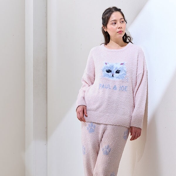 ポール＆ジョー パリス（PAUL&JOE PARIS）/ふわふわジプシー　メランジモールヤーンジャカード　プルオーバー