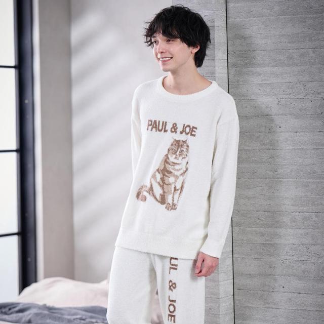 ポール＆ジョー パリス（PAUL&JOE PARIS）/【メンズ】お座りヌネット柄　モコモコジャガード　プルオーバー