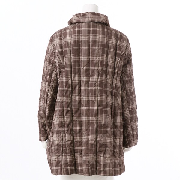 トロワドゥアン（TROIS DEUX UN）/チェック柄ダウンコート トロワドゥアン（TROIS DEUX UN）/チェック柄ダウンコート