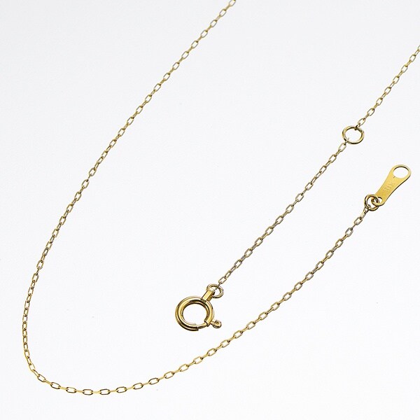 D−コレクション/１８金イエローゴールドダイヤネックレス０．３ｃｔ_2