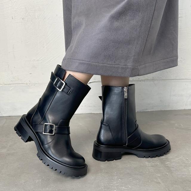 ノイエザマーケット（neue the market）/【レイン対応】エンジニアブーツ/TM25635