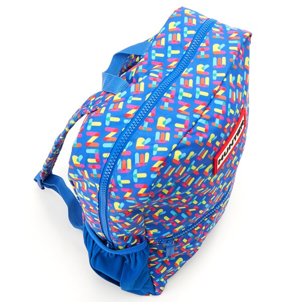 HUNTER レインボーバックパック ハンター HUNTER キッズ レインボー バブル ロゴ バックパック