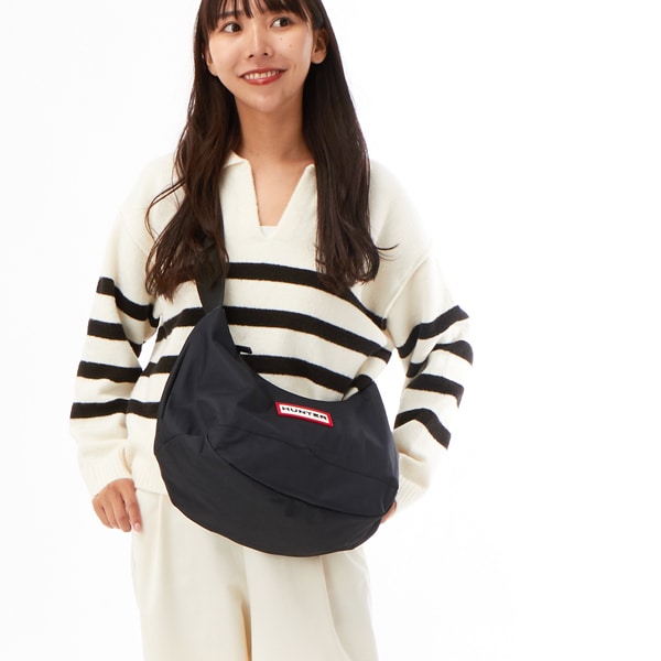 ハンター（HUNTER）/ナイロン ミディ ホーボー