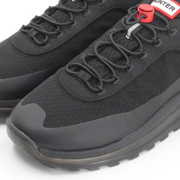 HUNTER ハンターレディース トラベル ミッド トレーナー ブラック