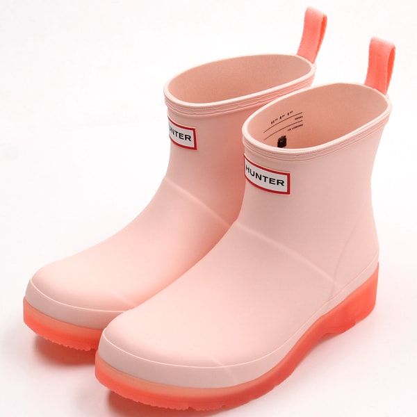 ハンター（HUNTER）/レディース プレイ ショート トランスルーセント ソール ブーツ