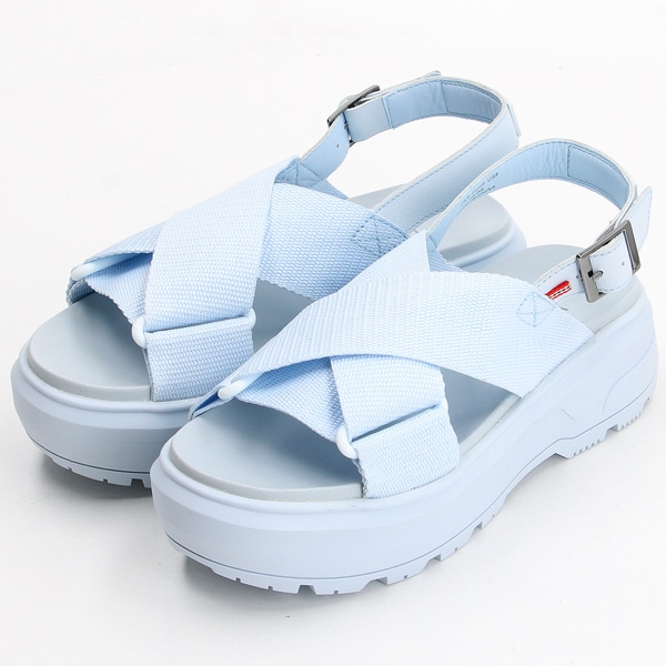 ハンター（HUNTER）/ユニセックス シティ リベル ウェビング クロスオーバー サンダル