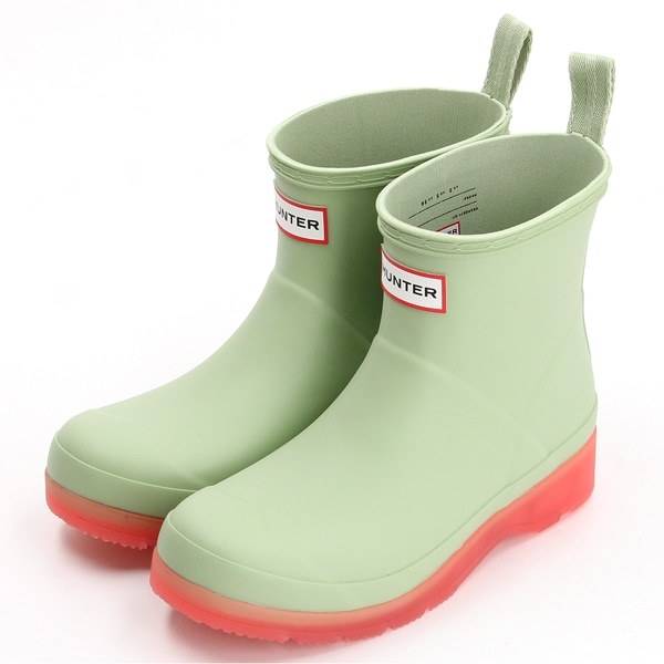 ハンター（HUNTER）/レディース プレイ ショート トランスルーセント ソール ブーツ