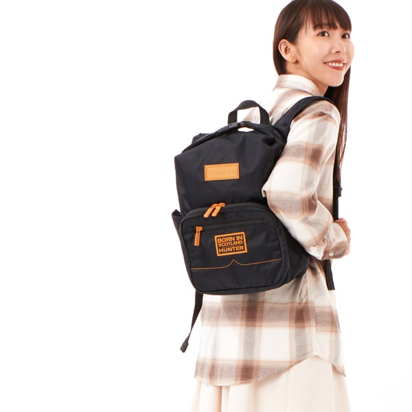 ハンター（HUNTER）/ナイロン パイオニア ミディアム トップクリップ バックパック ボーン イン スコットランド