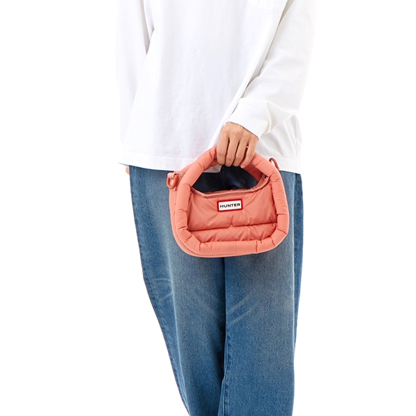 ハンター（HUNTER）/フレイムド パファー ミニ ホーボー