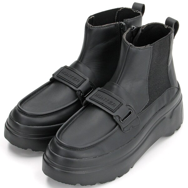 ハンター（HUNTER）/ユニセックス リファインド チェルシー ローファー ブーツ