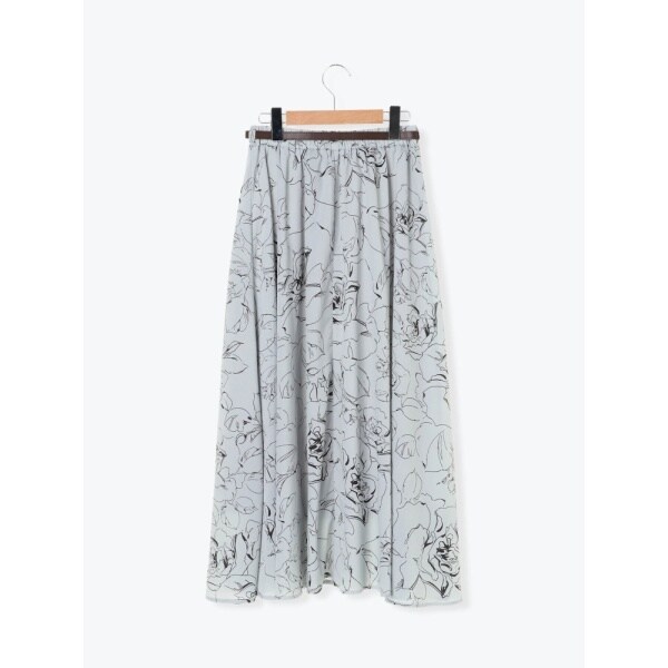 New ルディックパーク ベルト付線画花柄フレアスカートの通販はau Pay マーケット Brand Square By Oioi ブランドスクエアbyマルイ