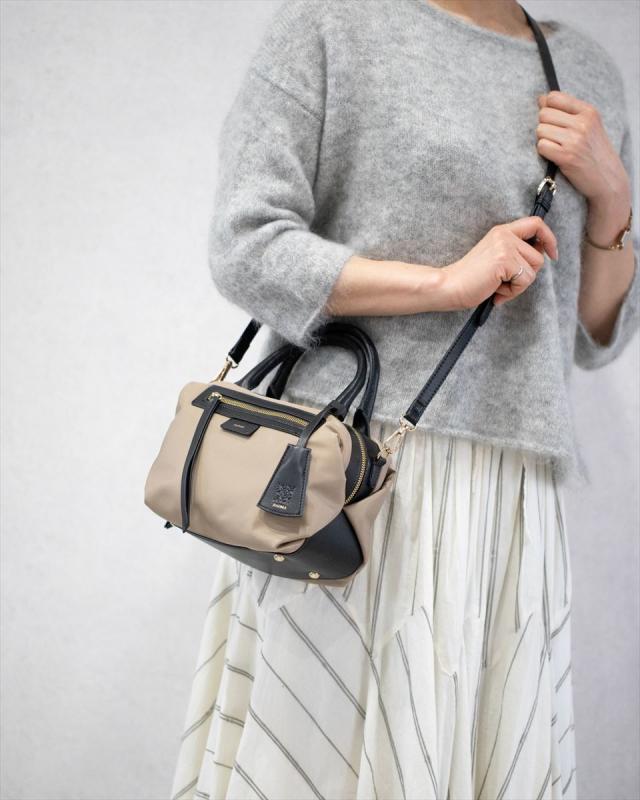 パドマ（PADMA）/キーチャーム付　ナイロンミニボストンバッグの通販は