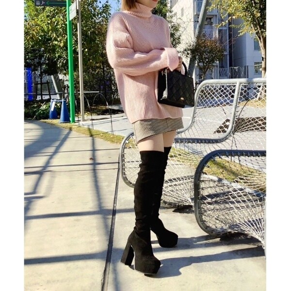 大人気❗️Estacion エスタシオン サイドジップ 黒 ショートブーツ L 大人気❗️Estacion エスタシオン サイドジップ 黒 ショートブーツ L