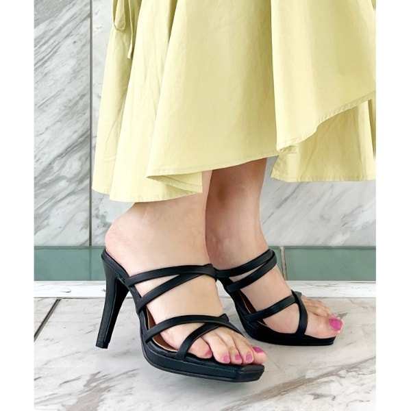 エスペランサ（ESPERANZA）/ダブルクロスストラップサンダルの通販は 8,470円