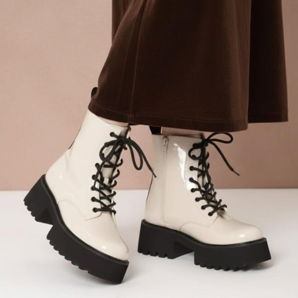 エスペランサ（ESPERANZA）/レースアップレインブーツ