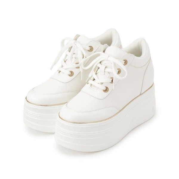 エスペランサ（ESPERANZA）/ゴールドライン厚底フラットスニーカー