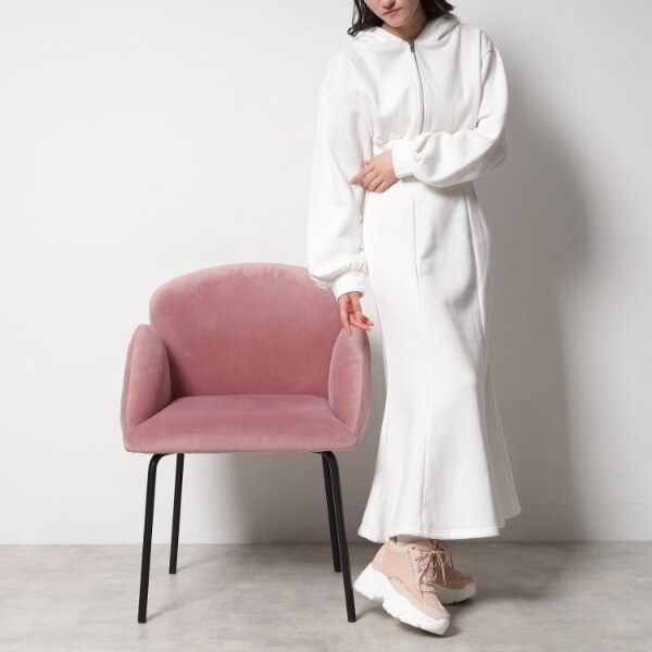 エスペランサ（ESPERANZA）/きゅんフィットベルベットラメスニーカー