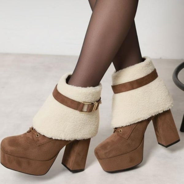 エスペランサ（ESPERANZA）/【ラク盛り／ショートブーツ】リピーター続出／脚長美脚 チェンジアップ3WAYボアショートブーツ