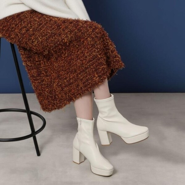 エスペランサ（ESPERANZA）/ゆる傾斜ショートブーツ