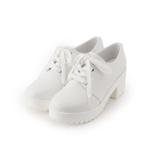 シーエス ティーアンドピー（cs T&P）/厚底レースアップパンプスの通販は