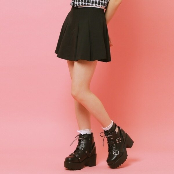 シーエス ティーアンドピー（cs T&P）/厚底ベルト付きブーツ_8