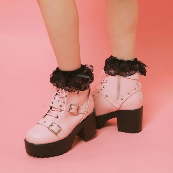 シーエス ティーアンドピー（cs T&P）/厚底ベルト付きブーツ_11