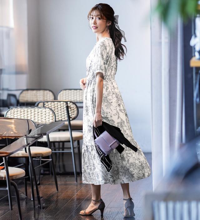 極美品✨フォクシー Viola Dress ヴィオラ フレアワンピース 42 極美品✨フォクシー Viola Dress ヴィオラ フレアワンピース 42