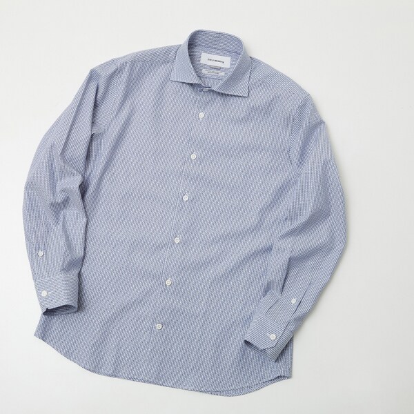 メンズメルローズ/EYE． D WEARing ブルードビーシャツ