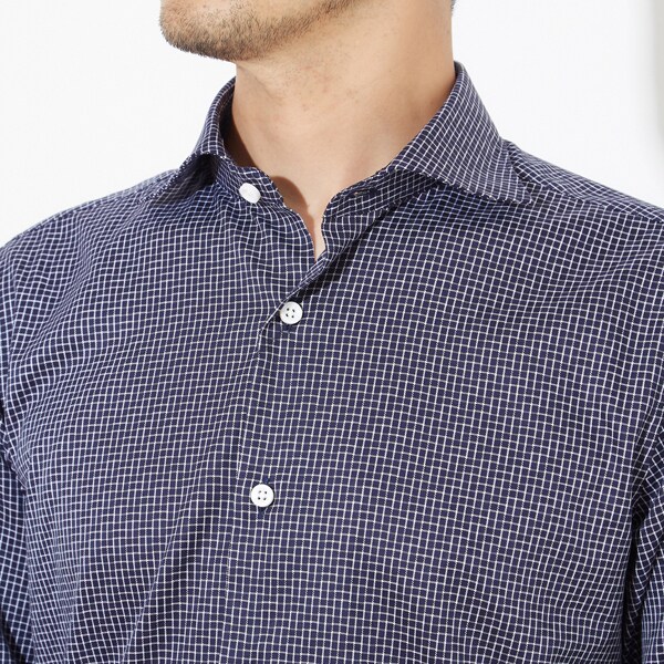 メンズメルローズ/EYE． D WEARing ブルードビーシャツ