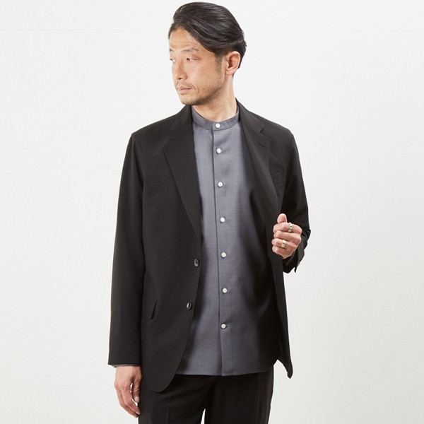 メンズメルローズ（MEN’S MELROSE）/【WEB限定】リフラクストロピカルイージーケアセットアップジャケット