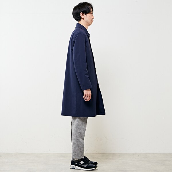 メンズメルローズ（MEN’S MELROSE）/リサイクルナイロンバルカラーコート メンズメルローズ（MEN'S MELROSE）/リサイクルナイロンバルカラー